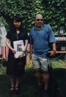 Frau Chiu Bihui und RTI-Hrer Volker Willschrey 