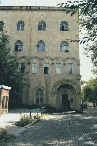 Sendegebude des Nationalen Radio Armeniens in Yerevan 