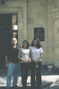 Volker Willschrey, Marina Melikyan und Irina Sargsyan